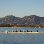 Rowing on Boulder Resivour Rowing on Boulder Resivour
