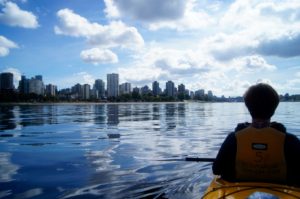 Vancouver from a Kayak