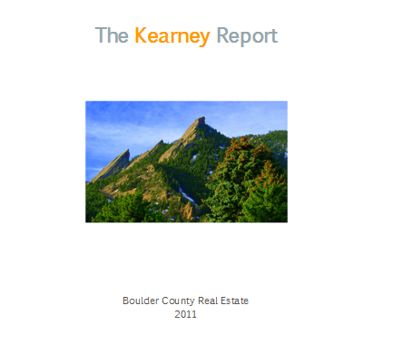 The Kearney Report – The Boulder Area Real Estate Market Year-In-Review