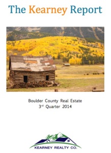 The Kearney Report - Boulder Real Estate Statistics