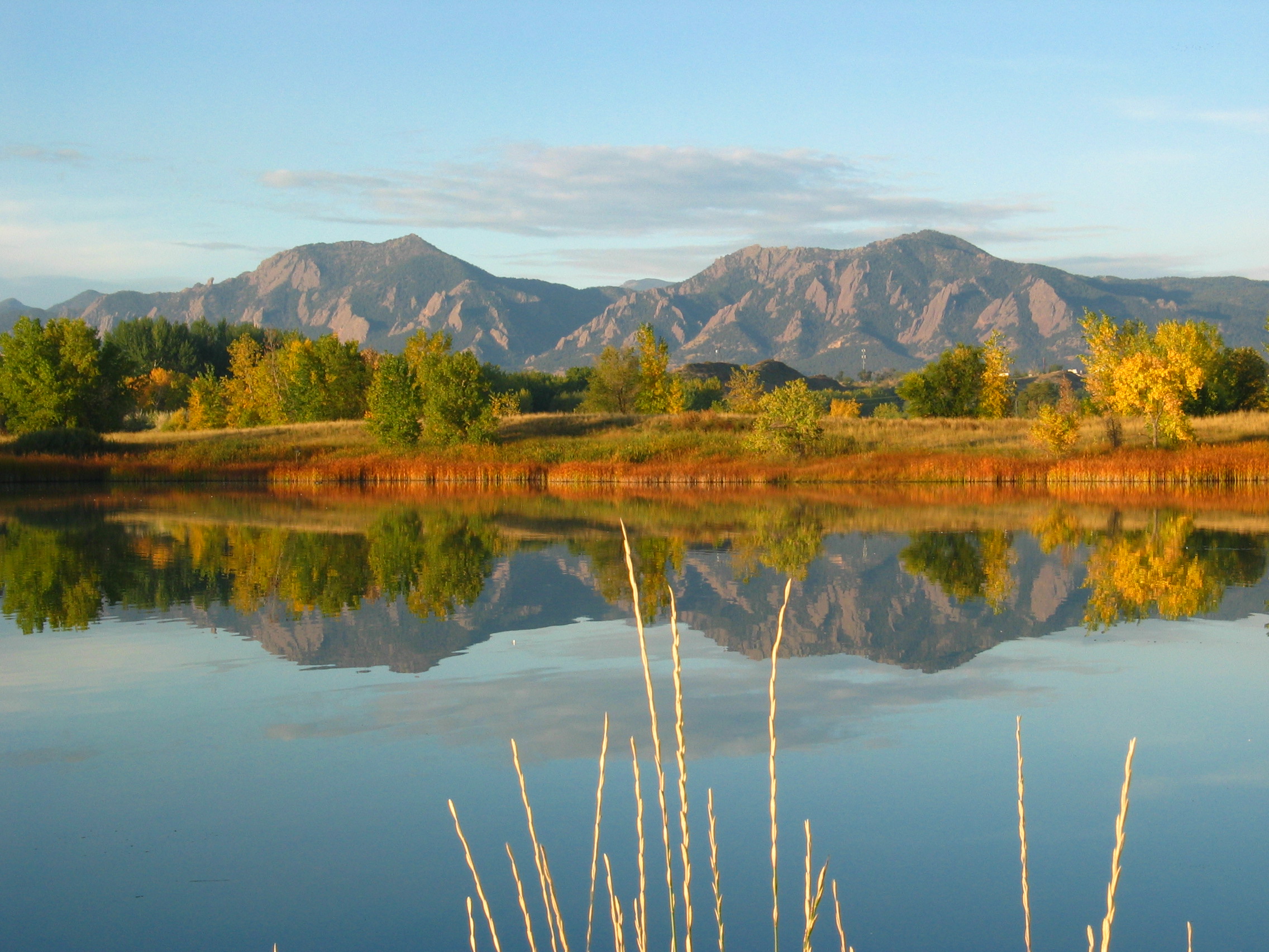 Flatirons from Sawmill Ponds