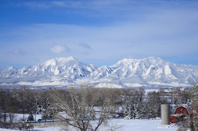Cold Morning in Boulder County