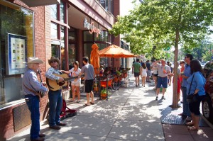 Boulder street scene