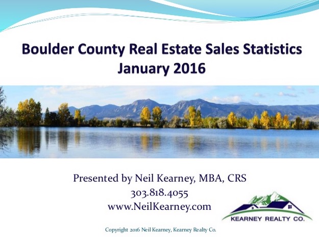 Boulder County Real Estate Statistics
