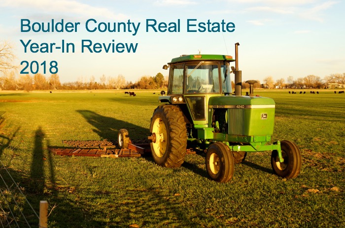 Boulder County Real Estate – 2018 Year-In-Review