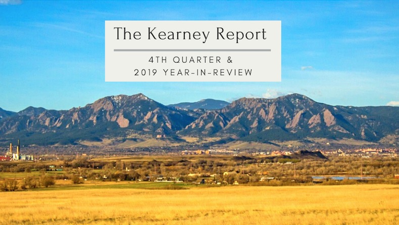 The Kearney Report – 4th Quarter 2019 and 2019 Year-In-Review