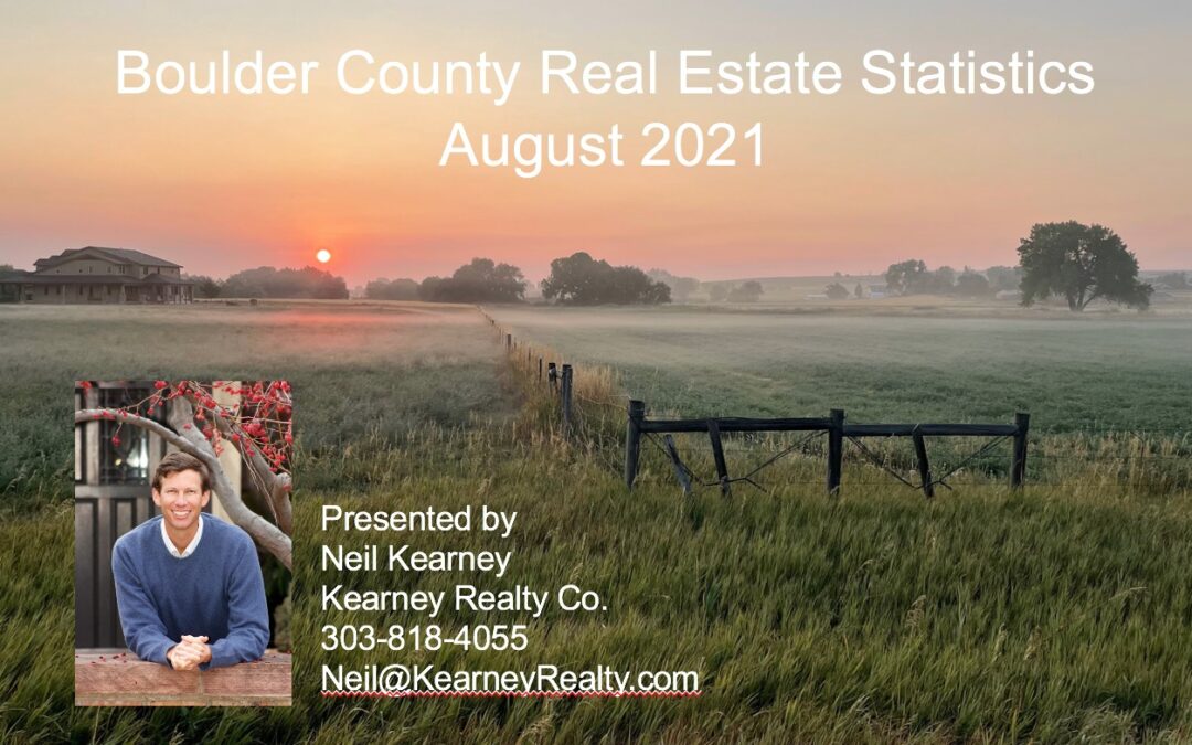 The Slowing Trajectory Of The Market – August Real Estate Statistics